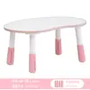 Mesa de Cacahuete para Niños, Mesa de Estudio para Educación Temprana Infantil, Escritorio de Lectura para Bebé de Jardín de Niños, Mesa de Guisante Coreana Elevable