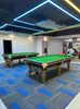 Mesa de Bilhar Snooker Estilo Britânico, Bola 8 Estilo Americano, Bola 9, Mesa de Bilhar Sexta Geração, Fabricante de Mesa de Bilhar com Retorno Automático de Pedra de Ardósia