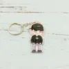 GOT7 Alrededor de Jin Youqian Wang Jiaer Duan Yien Dumeng Dibujo Animado Colgante Acrílico Llavero 045