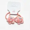 Nuevas diademas Sanrio para niños, aptas para bebés, alta elasticidad, gomas elásticas duraderas para que las niñas se recojan el pelo