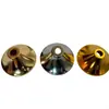 Cubierta de Altavoz Pequeño Sin Bordes 60*30 Oro Electroforético Cromo Dorado Francés Accesorios de Tira para Cortina de Iluminación