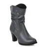 Botas de couro de salto alto estilo western, tamanho grande, botinhas curtas feitas à mão com saltos grossos, modelo de exportação para o Ebay, estilo para o ano todo 183