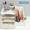 Estante de Mesa para Armazenamento de Livros de Estudante Mesa Estante de Livros Multicamada Mesa Estante de Livros Ilustrados Infantis Mesa de Escritório Estante para Arquivos