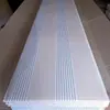Painel de teto de PVC branco puro espessado, painel de tira plástica autoinstalável, adequado para sala de estar, quarto e cozinha.