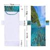 Suministro Directo de Fábrica Cubierta de Microfibra para Silla de Playa Toalla para Silla Lounge Bolsa para Toalla de Playa Estampado Digital Estampado Marino