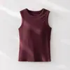 Dropshipping Otoño e Invierno Nuevo Estilo Chaleco Base Versátil Cálido Ajustado para Mujer con Hombreras y Almohadillas en el Pecho