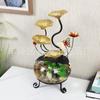 Pecera de escritorio pequeña con fuente de viento, adornos de agua corriente, decoración de paisaje de agua en movimiento de la suerte, artesanías, fabricantes de origen, venta directa