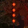 Luces LED para Colgar en Árboles de Exterior, Iluminación de Carreteras, Cadenas de Luces de Farolillos Pequeños con el Personaje '', Decoración de Atmósfera Exterior para Año Nuevo Chino, Luces Colgantes de Cuatro Enlaces