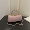 Bolso de Hombro Cruzado o de Mano con Textura de Moda de Alta Calidad, Cadena, Simple, Elegante, Versátil, Nuevo de Moda Verano 2026