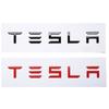 Fabricantes de letreros de galvanoplastia ABS con logotipo de cola de automóvil Tessilla, logotipo de automóvil con texto en inglés personalizado, logotipo de placa de identificación de marca registrada de la empresa