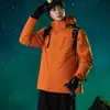 Jaqueta três em um para uso externo e viagens, jaqueta softshell de alta qualidade para esportes e atividades ao ar livre femininas, corta-vento masculino, impressão personalizada com logotipo