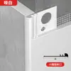 Tira de Esquina para Azulejo de Aleación de Aluminio y Pintura de Látex, Tira de Borde Metálico Invisible para Esquinas de Pared, Tira de Borde Ultradelgada