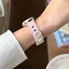 Adecuado para Correa de Reloj Xiaomi Mi Band 11, Correa de Muñeca de Cuero de Gama Alta con Garra de Gato 98Nfc Estilo Ins Lindo de Nicho