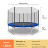 Trampolim Square Stall Bounce Big Trampolim 6FT Outdoor Children's Paradise Indoor Park Fitness Jumper Trampolim