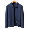 Roupa Masculina de Proteção Solar 2025 Primavera e Verão Leve Lapela Zíper Top Juventude Acessível Luxo Casual Camada Única Roupa de Pele
