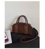 Bolso Boston Retro de Moda para Mujer 2025 Nuevo Principios de Otoño Bolso Concha de Alta Gama para Viajes Diarios Bolso de Hombro Cruzado