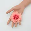 Flores Artificiais Materiais DIY Flor Feita à Mão Grampo de Cabelo Adorno de Cabeça Chapéu Acessórios de Flor Estilo Nórdico Cor de Outono Gérbera Flores para Decoração de Casa