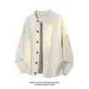 Outono 2026 Novo Estilo Estilo Hong Kong Base Branca Tamanho Plus Size Estilo Old Money Suéter M-3XL JM261220-P37