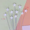 Fazer Bolo de Aniversário Fio Decorativo Esponja Estrelas Cor-de-Rosa Amor Celebridade Cibernética Margarida Festa Plug-in de Aniversário