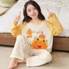 Pijama para niños, para niño, primavera y otoño, algodón nube, de manga larga, para niños mayores, de dibujos animados, conjunto de ropa para el hogar Otoño 2026