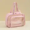Runhui pedidos pequeños hechos a medida productos impresos listos para usar, pedido mínimo 50 piezas, bolsa de playa transparente, neceser impermeable, bolsa de separación seca y húmeda