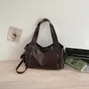 Bolsa tote de color liso de gran capacidad para el trabajo y los desplazamientos, elegante bolso de mano nuevo para mujer verano 2026, bolso de hombro y bolso de mano de moda