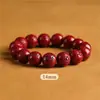 Pulseira de Mineral Cru Natural Cinábrio Mantra de Seis Caracteres Atacado Pulseira de Areia Dourada Roxa de Alto Teor Contas de Buda Presentes para Homens e Mulheres