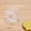 Botella de vidrio transparente de 25 ml para miel, botella para envasado de alimentos, caviar con tapa, nido de pájaro, mermelada, botella de vidrio, fábrica, venta al por mayor