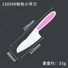 Cuchillo de Fruta de Plástico para Niños, Cuchillo para Pan Tostado, Cuchillo para Pasteles, Cuchillo Pelador de Verduras, Cuchillo para Suplementos Alimenticios de Bebé, Cuchillo para Cortar Verduras