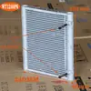 Ensamblaje de Intercambiador de Calor Evaporador Disipador de Calor Pequeño Micro Radiador Mini Micro Canal Condensador de Onda