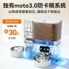 Comedero Automático para Mascotas, Dispensador de Agua Inteligente para Gatos, Dispensador Todo en Uno de Comida y Agua para Perros, Máquina de Alimentación con Cámara