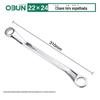 Oubang Torx Spanner Mirror Metric 45 Aço Double-end Large Size Vidros Individuais Double-end Spanner Chrome Vanadium Steel