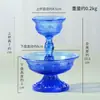 Taza Protectora Dharma de Esmalte Coloreado Suministros Budistas Instrumento de Práctica Espiritual en Casa Taza para Suministro de Agua Taza para Copa de Vino Adornos de Copa de Agua Sagrada de los Ocho Auspicios