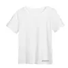 Ropa de Verano de Comercio Exterior para Hombres y Mujeres Algodón Peinado Cuello Redondo Talla Europea Camiseta Lisa Camiseta de Uniforme Escolar Impresión de Imágenes Fabricante Venta al por Mayor