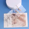 Clip de Goma Mate para Perlas 2025 Ecológico Transfronterizo Más Vendido Clip de Joyería Seguro de Goma con Pintura en Spray Perlada de Moda