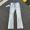 Pantalones Largos Holgados de Moda Ins Estilo Nuevo 2026, Pantalones Acampanados Sueltos Lavados para Hombre, Verano Retro Americano Color Claro