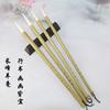 Pinceles Changfeng de Pelo de Cabra al por Mayor para Pintura China Tradicional, Escritura Regular, Escritura Cursiva, Caligrafía, Pintura China Tradicional, Delineado y Pinceles Finos Dorados para Pintura Caligráfica