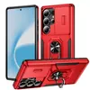 Venta al por mayor del fabricante Funda para teléfono móvil todo incluido Ventana deslizante Metal creativo Pintura Antiarañazos y Anticaídas Adecuada para Funda de teléfono móvil Samsung con Soporte