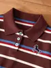 Ropa para Niños 2026 Otoño Nuevo Estilo Coreano Rayas Bloque de Color Suéter de Punto para Niños Suéter Infantil de Cuello POLO Conjunto de Dos Piezas