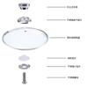 Linglong Série de aço inoxidável superior Bead Pot Cover Top Cap Glass Cover Bead Handle Pot Universal Handle Acessórios fabricantes