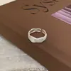 Anel Casual de Renda Escovada, Feminino, Design Elegante, Anel Aberto Doce, Tendência de Anel Estiloso de Dedo Indicador de Nicho