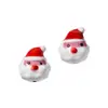 2025 Nuevo Cerámica Navideña Cuentas Sueltas Colgante Navideño DIY Árbol de Navidad Muñeco de Nieve Pulsera Collar Accesorios de Joyería