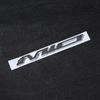 Logo de Coche de Etiqueta Dura de ABS al por Mayor Señal Estéreo 3D Galvanizada Señal de Anotación Trasera de Coche Señal de Plástico