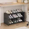 Zapatero simple popular de 2026 para entrada de casa, zapatero multicapa, fácil de montar, adecuado para almacenamiento debajo de la cama en dormitorios estudiantiles