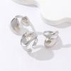 Anillos Vintage de Nicho Irregulares de Lágrima para Mujer Moda Diseño de Personalidad Set Anillos Versátiles en Stock Venta al por Mayor