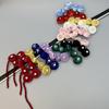 Bai Xi Xiaohong Libro Zapatos Huaguofeng Placa de Cuentas de Cristal Hebilla Estilo Invierno Más Fácil de Combinar Hangzhou Ropa Popular Botón Personalización