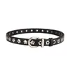 Cinto de Couro Feminino Estilo Vintage de Alta Qualidade Estilo Punk Ins Personalidade Versátil Casual Em Estoque