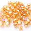 Acessórios de cabelo atacado novo borda de conta de cristal furo na conta quadrada acessórios para joias diy pulseira de contas soltas acessórios para brincos