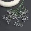 108 flores artificiales de gipsófila para decoración de bodas, arreglos florales y estilismo de escenas, flores artificiales para decoración de pasillos y arreglos florales, venta al por mayor transfronteriza