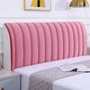 Nueva Funda Gruesa de Cobertura Total para Cabecero, Suave Envoltura de Tela Simple, Protector Acolchado Anticolisión para Cabecero de Madera o Cuero de Dormitorio